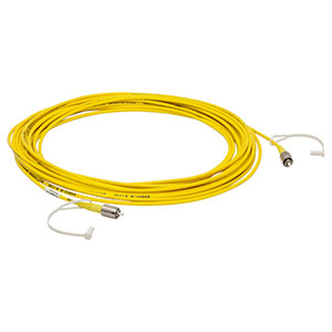 P1-830A-FC-10 - Single Mode Patch Cable, 830 - 980 nm, FC/PC, Ø3 mm Jacket, 10 m Long