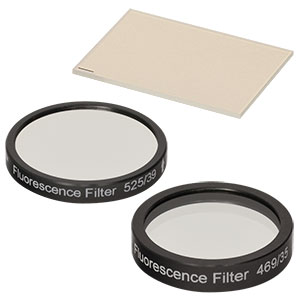 MDF-GFP - GFP Excitation, Emission, and Dichroic Filters (Set of 3) 