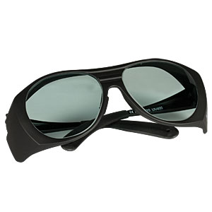 LG11 - レーザ保護メガネ、クリアレンズ、可視光透過率：75% 