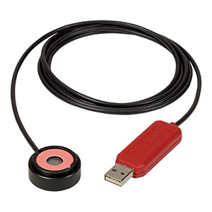 PM16-120 - USBパワーメータ、標準型フォトダイオードセンサ付き、Si、400～1100 nm、50 mW Max
