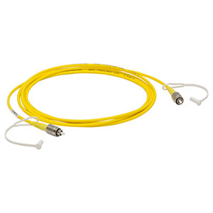 P1-405B-FC-2 - Single Mode Patch Cable with Pure Silica Core Fiber, 405-532 nm, FC/PC, Ø3mm Jacket, 2m Long