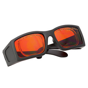 LG12A - レーザ保護メガネ、ブラウンレンズ、可視光透過率：11%、コンフォートタイプ
