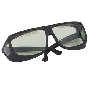 LG16 - レーザ保護メガネ、グレーレンズ、可視光透過率：41%、ユニバーサルタイプ 