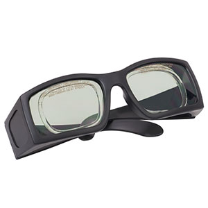 LG16A - レーザ保護メガネ、グレーレンズ、可視光透過率：41%、コンフォートタイプ