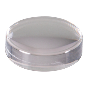354061 - f= 11.0 mm, NA = 0.24, WD = 8.9 mm, DW = 633 nm, Unmounted Aspheric Lens, Uncoated