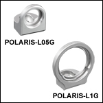 Polaris® 接着固定式マウント、レンズ用