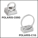 Polaris® 接着固定式マウント、ミラー用