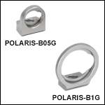 Polaris® 接着固定式マウント、ビームスプリッタ用
