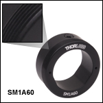 SM1外ネジ＆Ø17.8 mm(Ø0.7インチ)内孔付き部品用マウント