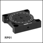 Ø52.8 mm手動回転ステージ