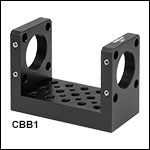 30 mmケージシステム用U型ベンチ、SM1ネジ付きマウント 30 mmケージシステム用U型ベンチ、SM1ネジ付きマウント