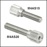 M4 x 0.25 Fine Adjuster with Knob