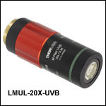 UV集光対物レンズMicroSpot®、アクロマート