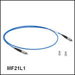 InF<sub>3</sub>ファイバーパッチケーブル、コア径Ø200 µm、NA 0.26