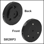 Ø76.2 mm(Ø3インチ)軸外放物面ミラー取付け用アダプタ