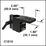 Ø25.0 mmポスト用取付けブラケット