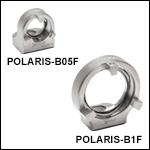 Polaris®低歪み固定式マウント、ミラー用