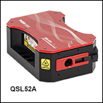 Qスイッチピコ秒マイクロチップレーザ、可視(VIS)域用