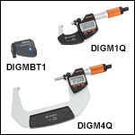 Digital Micrometers with SPC Data Output<br>