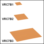 NIR Adhesive-Backed Detector Sheets: 700 - 1400 nm<br>