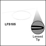 Single Mode Fiber with Lensed Tip<br>