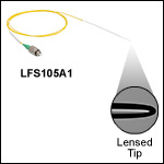 Single Mode Patch Cables with Lensed Tips<br>
