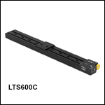 600 mm Linear Translation Stage with Integrated Controller, Stepper Motor