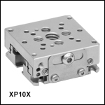 10 mm Miniature High Performance Translation Stage, No Actuator<br>