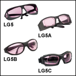レーザ保護眼鏡、可視光透過率61%