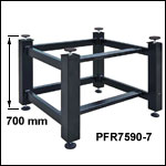 固定型(除振機能無し)支柱フレーム、高さ700 mm