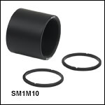 Ø25 mm～Ø25.4 mm(Ø1インチ)光学素子用レンズチューブ、外ネジ無し