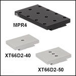 66 mmレール用取付けプラットフォーム 66 mmレール用取付けプラットフォーム