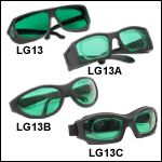 レーザ保護眼鏡、可視光透過率39%