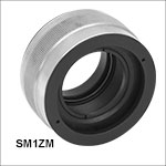 Ø25 mm～Ø25.4 mm(Ø1インチ)光学素子用精密ズーム筐体、移動量3.5 mm