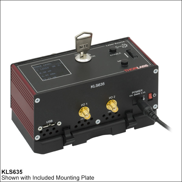 レーザー光源 Kinesis® K-Cube® (電源は含まれていません) レーザー光源 Kinesis® K-Cube® (電源は含まれていません)