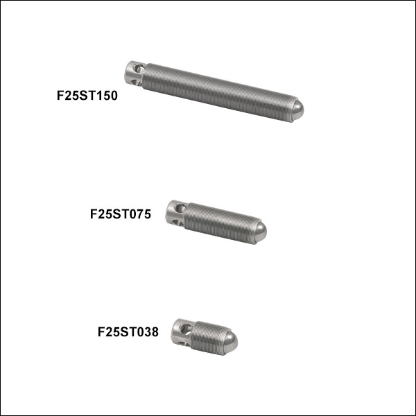1/4”-80精密アジャスターネジ、六角穴付き