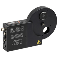 FW102C 6ポジション電動フィルターホイール、 Ø25 mm～Ø25.4 mm