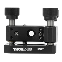 KS1T SM1ネジ付きØ25 mm～Ø25.4 mm(Ø1インチ)光学素子用精密