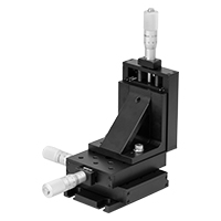 PT3/M XYZ移動ステージ、移動量25mm、標準マイクロメータ付き