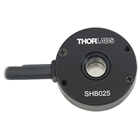 SHB025 コントローラ付き光学ビームシャッタ、開口Ø6.4 mm(Ø1/4