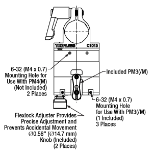 Chihiros Mounting Bracket for WRGB and Vivid Lights Series