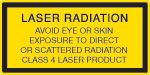 Laser Warning Label