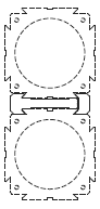 XT66C1 Double Dovetail Clamp