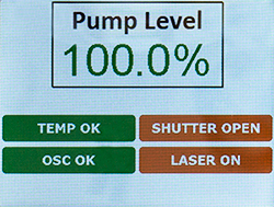 FSL1550 Display Screen