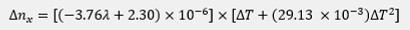 Index Temp Dependence LBO