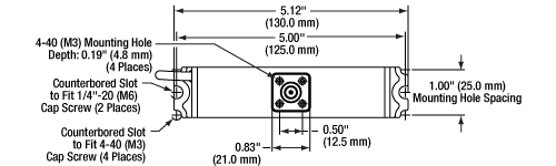 LPS710E Mechanical Diagram