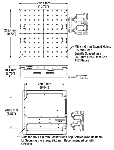 M150XY/M)Mechanical Drawing