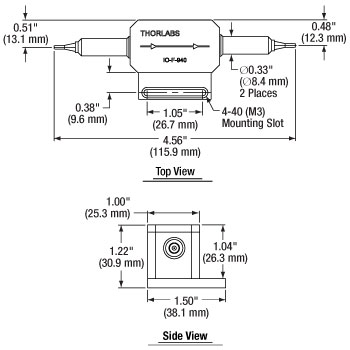 IO-F-940 Mechanical Drawing