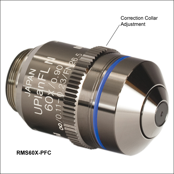 イメージング用顕微鏡対物レンズ、ドライタイプ