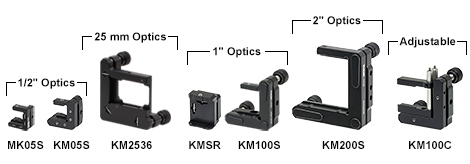 Kinematic Mounts for Rectangular Optics